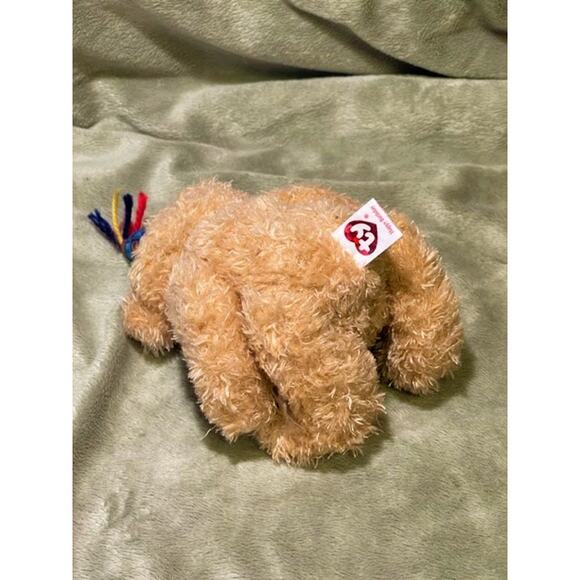 Vintage Ty 7" Embroidered Happy Birthday Beanie Bear (2005), Retired - Picture 4 of 4